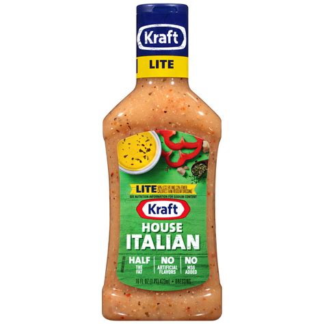 How much fat is in light italian dressing (16693.0) - calories, carbs, nutrition