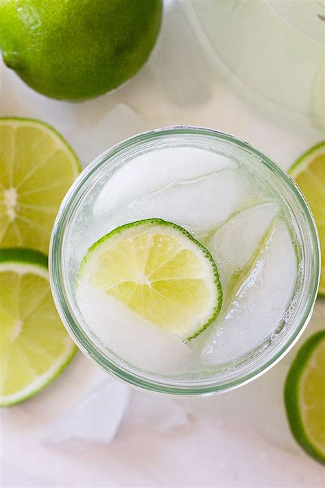 How much fat is in limeade - calories, carbs, nutrition