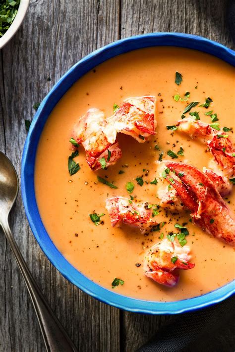 How much fat is in lobster bisque - calories, carbs, nutrition