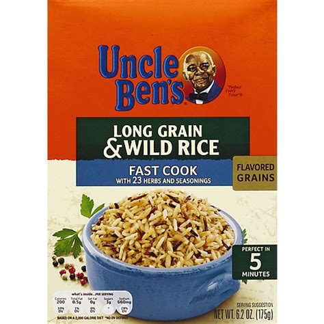 How much fat is in long grain and wild rice - calories, carbs, nutrition