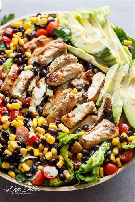 How much fat is in low sodium southwestern chicken salad - calories, carbs, nutrition