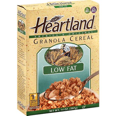 How much fat is in lowfat granola with almonds - calories, carbs, nutrition