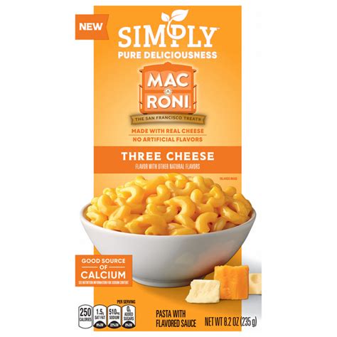 How much fat is in macaroni and three cheese - calories, carbs, nutrition