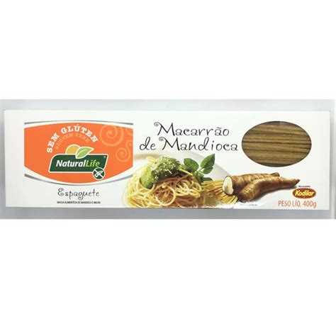 How much fat is in macarrao de mandioca - calories, carbs, nutrition
