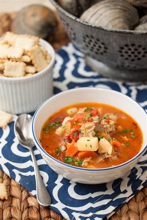 How much fat is in manhattan clam chowder - calories, carbs, nutrition