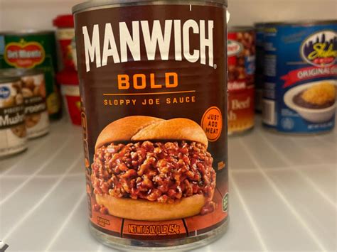 How much fat is in manwich - calories, carbs, nutrition