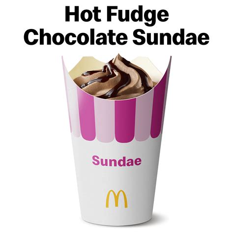 How much fat is in mcdonald's, hot fudge sundae - calories, carbs, nutrition