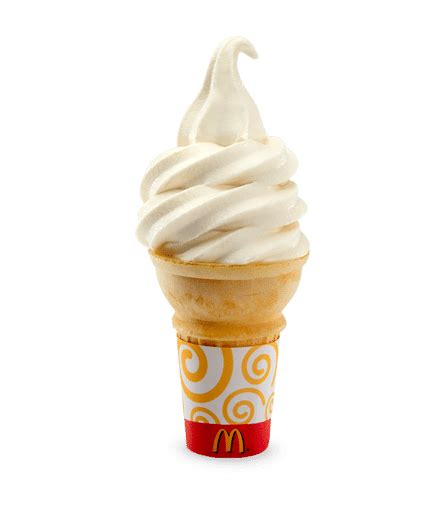 How much fat is in mcdonald's, vanilla reduced fat ice cream cone - calories, carbs, nutrition