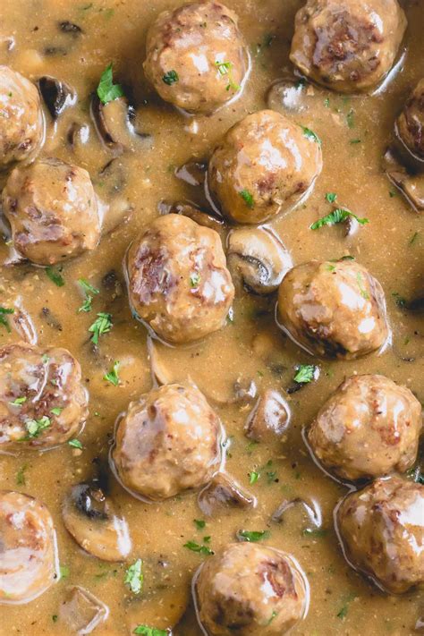 How much fat is in meatballs beef mushroom & pork 3 ea - calories, carbs, nutrition