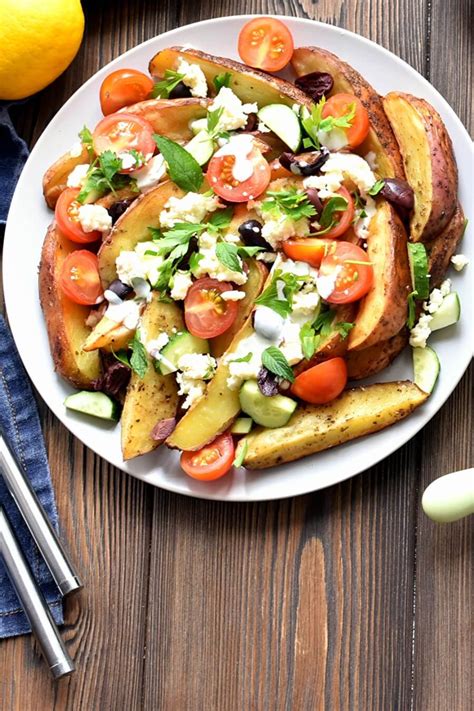 How much fat is in mediterranean potato wedges - calories, carbs, nutrition