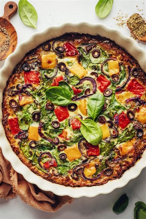 How much fat is in mediterranean quiche - calories, carbs, nutrition