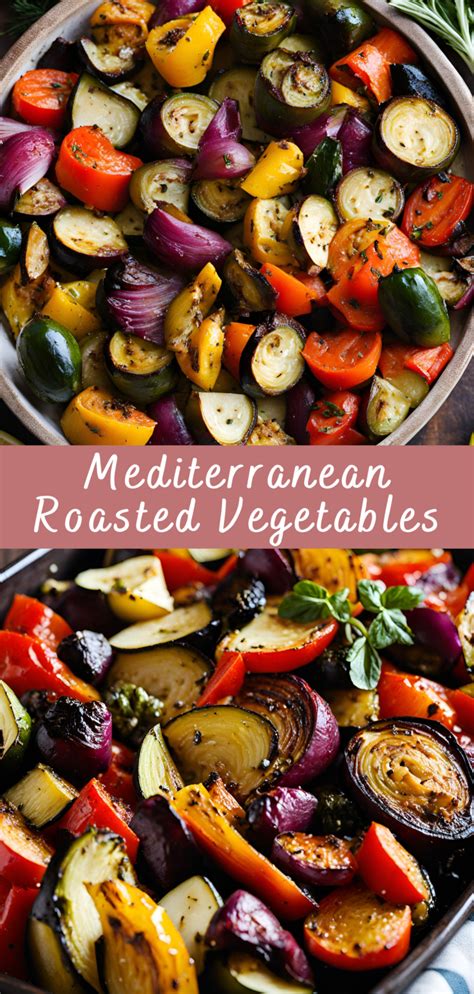How much fat is in mediterranean roasted vegetables - calories, carbs, nutrition