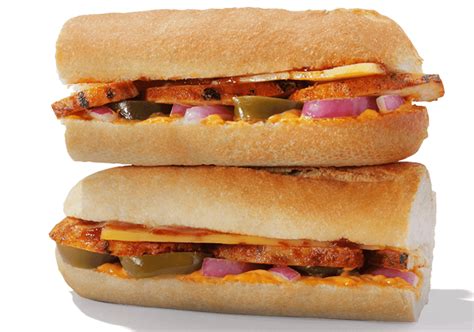 How much fat is in mexican chicken baguette - calories, carbs, nutrition