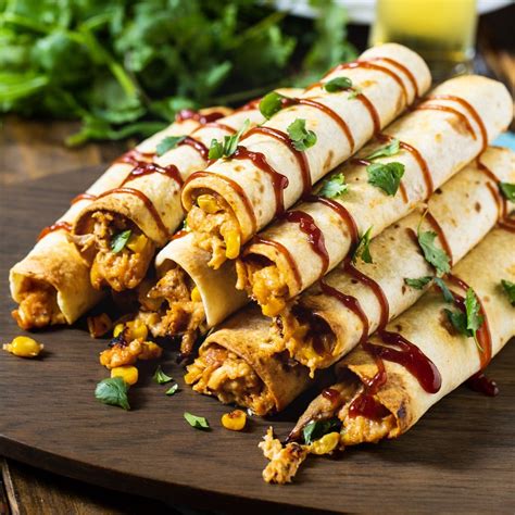 How much fat is in mexican chicken taquito with spicy potato wedges - calories, carbs, nutrition