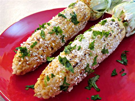 How much fat is in mexican grilled corn on the cob - calories, carbs, nutrition