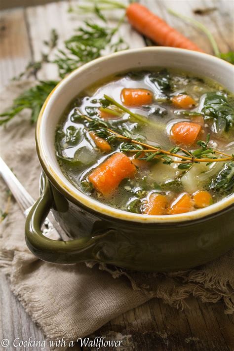 How much fat is in midwinter vegetable soup - calories, carbs, nutrition