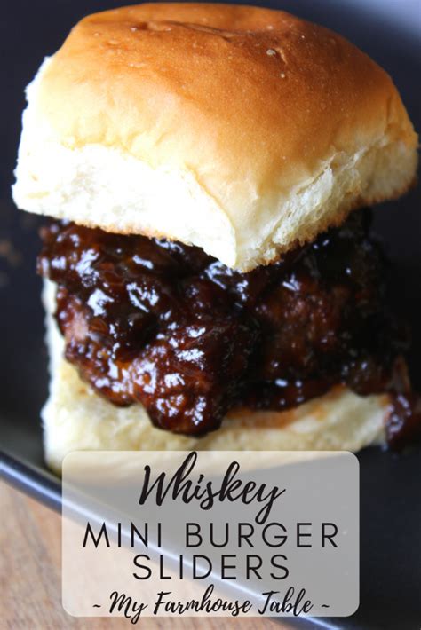 How much fat is in mini bourbon bbq burger sliders - calories, carbs, nutrition