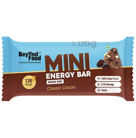 How much fat is in mini energy bar - calories, carbs, nutrition