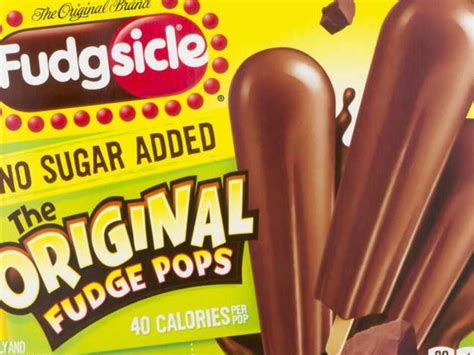 How much fat is in mini fudge pop - calories, carbs, nutrition