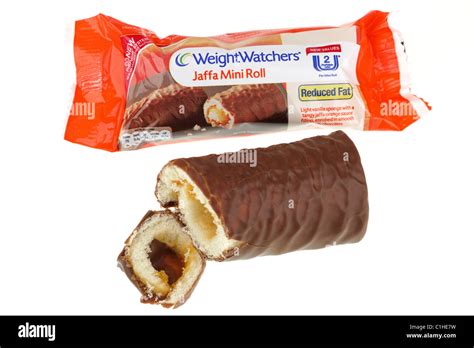 How much fat is in mini jaffa cake roll - calories, carbs, nutrition