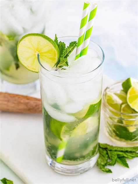 How much fat is in mojito - calories, carbs, nutrition