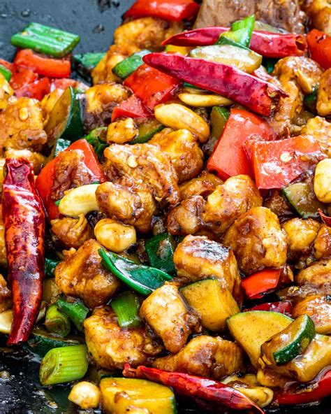 How much fat is in mongolian wok kung pao chicken - calories, carbs, nutrition