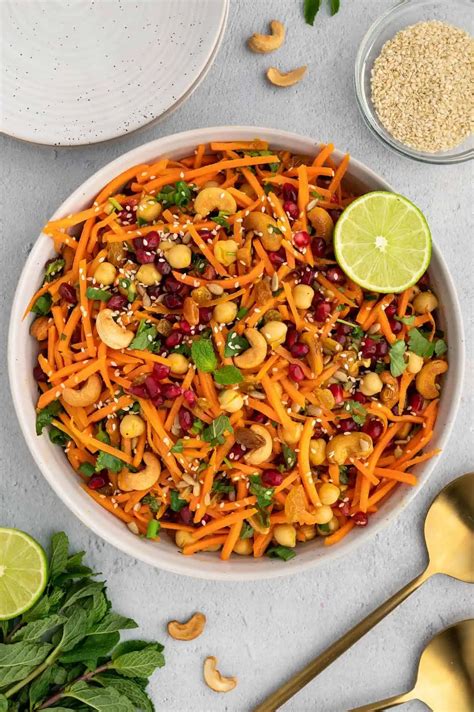 How much fat is in moroccan carrot salad cup - calories, carbs, nutrition