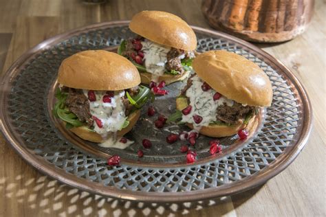 How much fat is in moroccan lamb slider - calories, carbs, nutrition