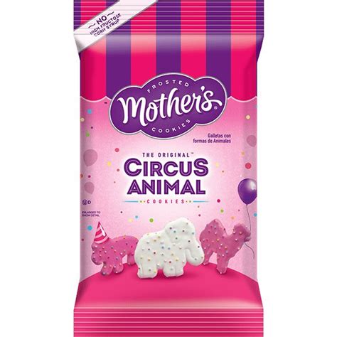 How much fat is in mother's, 4th of july circus animal cookies - calories, carbs, nutrition