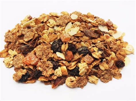 How much fat is in muesli - calories, carbs, nutrition