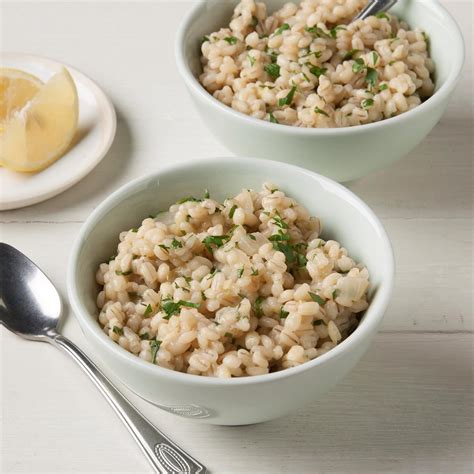 How much fat is in mushroom barley risotto - calories, carbs, nutrition