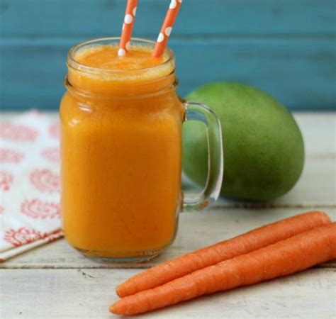 How much fat is in natural smoothie mango carrot soy 16 oz - calories, carbs, nutrition