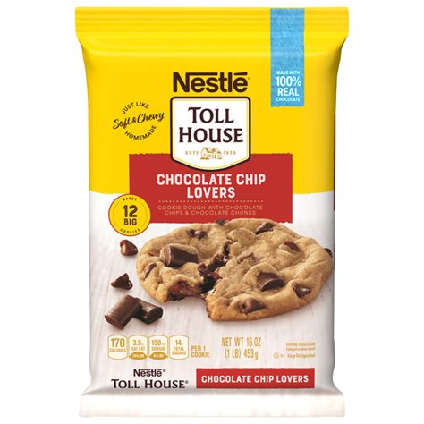 How much fat is in nestle tollhouse chocolate chips - calories, carbs, nutrition