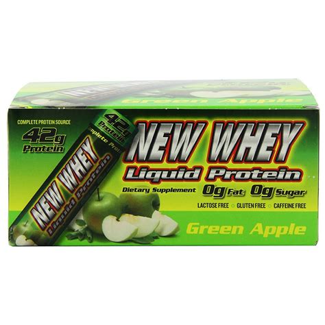 How much fat is in new whey liquid protein 42 - calories, carbs, nutrition