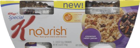 How much fat is in nourish - cinnamon raisin pecan - calories, carbs, nutrition