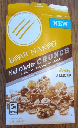 How much fat is in nut cluster crunch - calories, carbs, nutrition