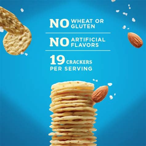 How much fat is in nut-thins crackers - calories, carbs, nutrition