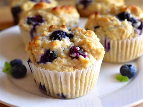 How much fat is in oatmeal, blueberry muffin - calories, carbs, nutrition