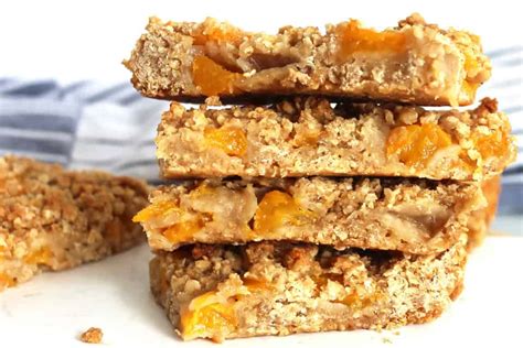 How much fat is in oatmeal peach bar - calories, carbs, nutrition