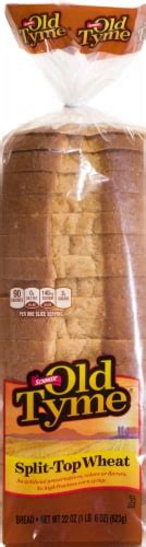 How much fat is in old tyme split top wheat - calories, carbs, nutrition