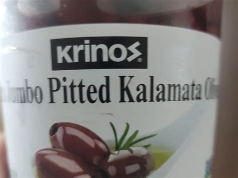 How much fat is in olive kalamata pitted - calories, carbs, nutrition