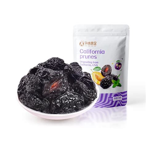 How much fat is in ones california prunes - calories, carbs, nutrition