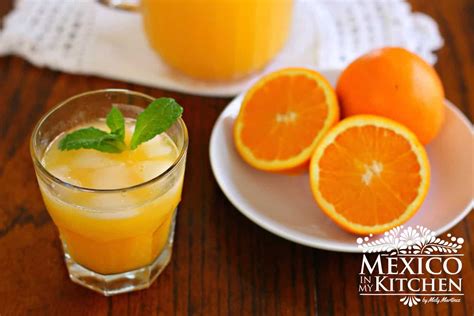 How much fat is in orange agua fresca - calories, carbs, nutrition