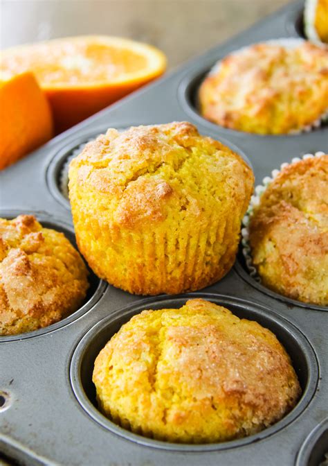 How much fat is in orange muffins - calories, carbs, nutrition