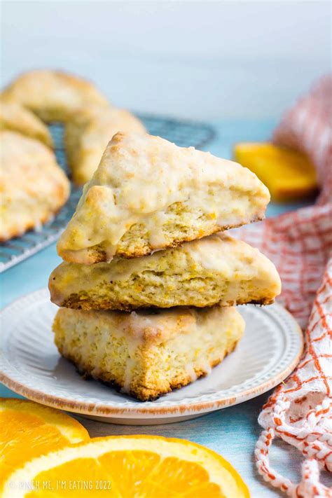 How much fat is in orange scone - calories, carbs, nutrition