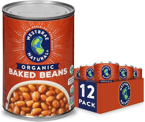 How much fat is in organic baked beans - calories, carbs, nutrition