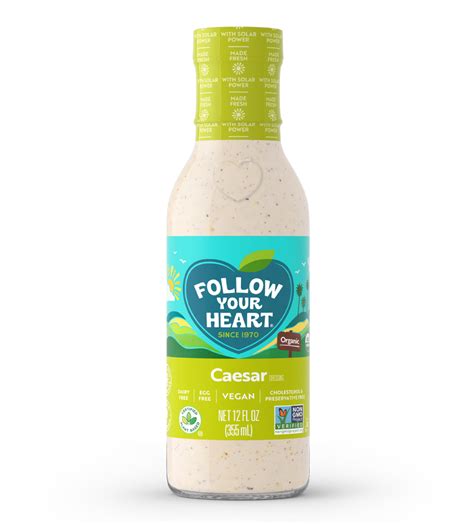 How much fat is in organic caesar vinaigrette - calories, carbs, nutrition
