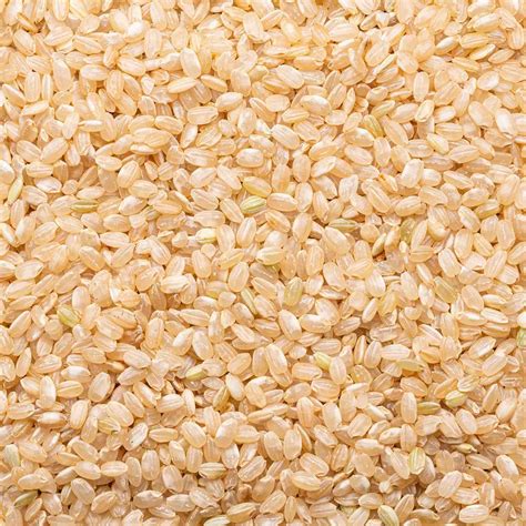 How much fat is in organic short grain brown rice - calories, carbs, nutrition
