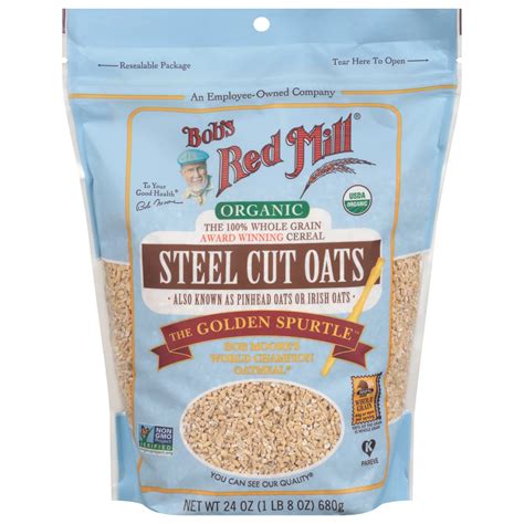 How much fat is in organic steel cut oats - calories, carbs, nutrition