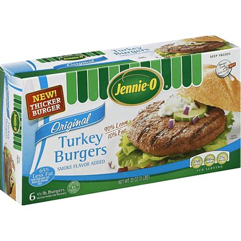 How much fat is in orginal turkey burger - calories, carbs, nutrition